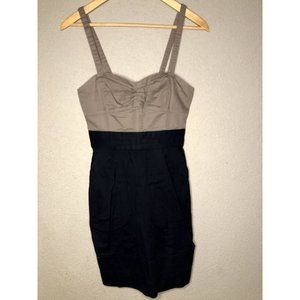 Aritzia Wilfred Brown Black Dress Size 2